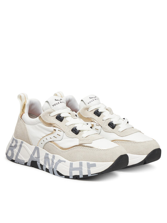 Voile Blanche Voile Blanche Sneakersy Club105 0012017475.08.1N03 Biały