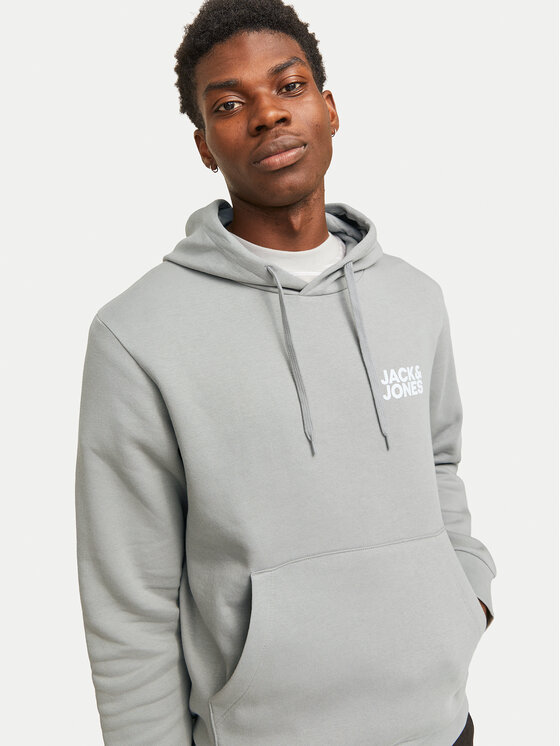 Jack & Jones Jack & Jones Džemperis Corp 12152840 Pilka Regular Fit
