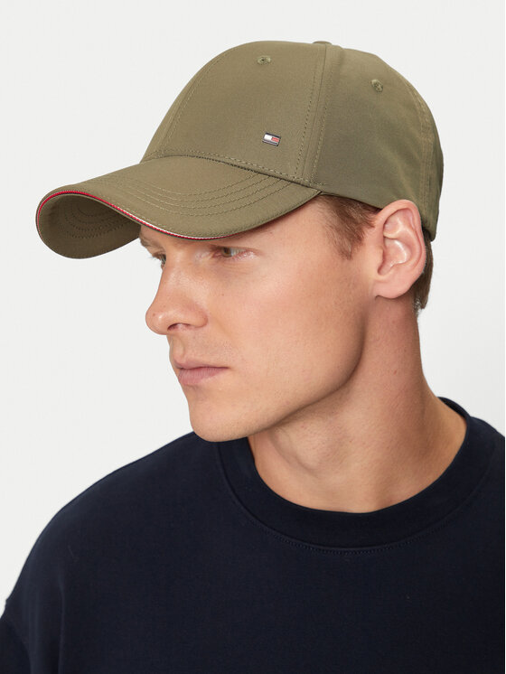 Tommy Hilfiger Tommy Hilfiger Baseball sapka Corp 6 Panel AM0AM13336 Zöld