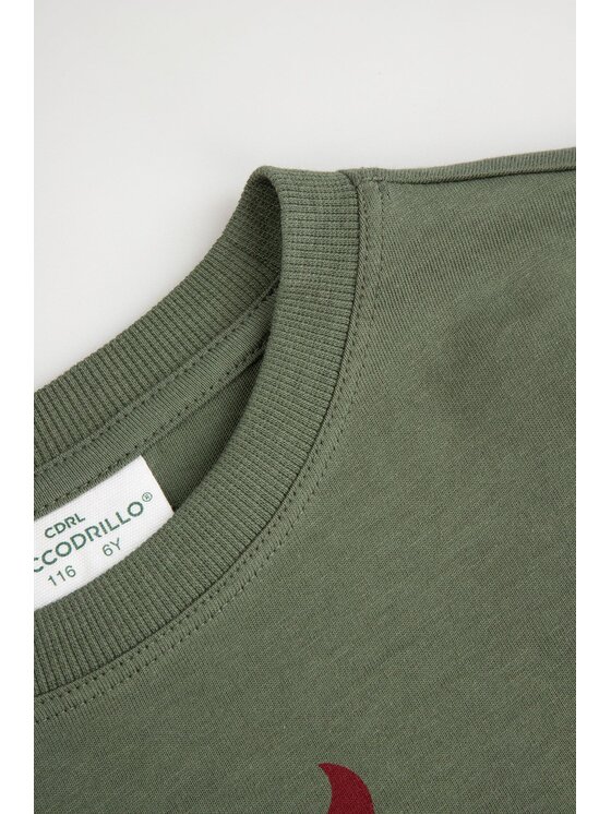 Coccodrillo Coccodrillo S dlouhým rukávem ZC6143103RBK-027 Khaki Regular Fit