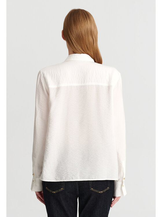 TATUUM TATUUM Blúzka BLUMA 1 Krémová Loose Fit