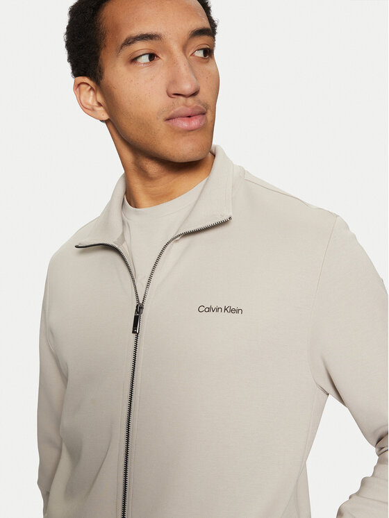 Calvin Klein Calvin Klein Mikina K10K114487 Béžová Regular Fit