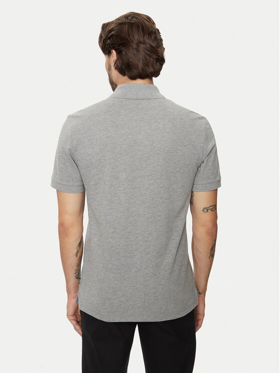 BOSS Boss Polokošeľa Pallas 50468362 Sivá Regular Fit