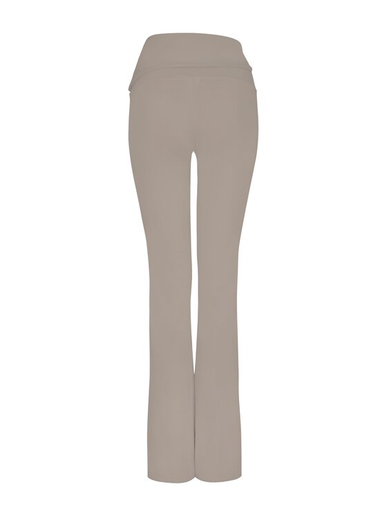 Style Republic Style Republic Legginsy Foldover Pants Brązowy jasny Athletic Fit