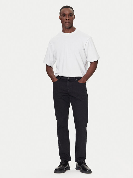 Karl Lagerfeld Jeans Karl Lagerfeld Jeans Jeansy A4M10072 Černá Tapered Fit