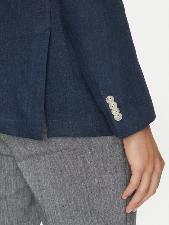 BOSS BOSS Сако C-Huge-Peak-252 50540516 Тъмносин Slim Fit