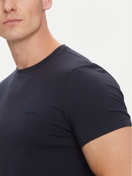 Calvin Klein Calvin Klein Тишърт K10K112724 Тъмносин Slim Fit