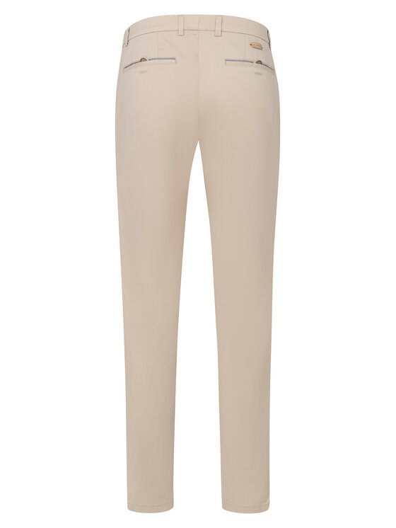 Bugatti Bugatti Pantaloni chino 4890-76301C Bej Slim Fit