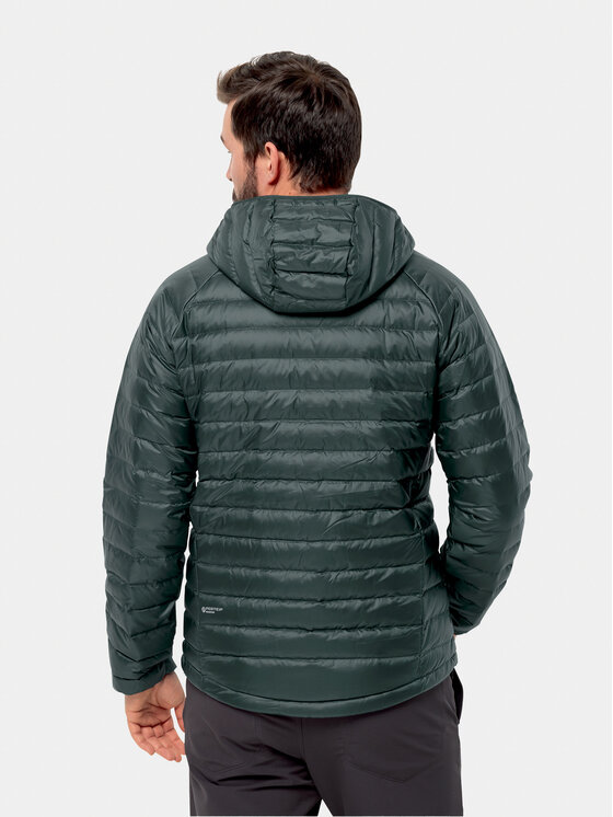 Jack Wolfskin Jack Wolfskin Pernata jakna Passamani Down Hoody 1207241 Kaki Regular Fit