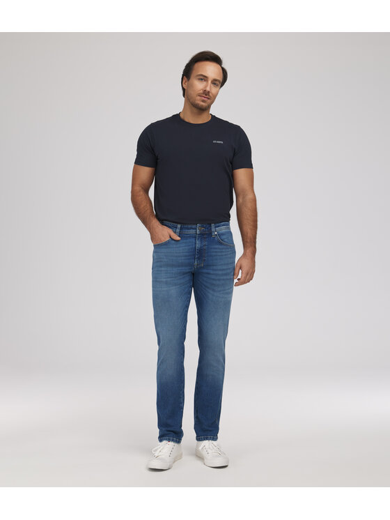 Lee Cooper Lee Cooper Jeansy JEANS M LC7504 3257 BRUSHED USED Niebieski Tapered Fit
