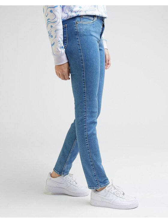 Lee Lee Jeansy ELLY Niebieski Slim Fit