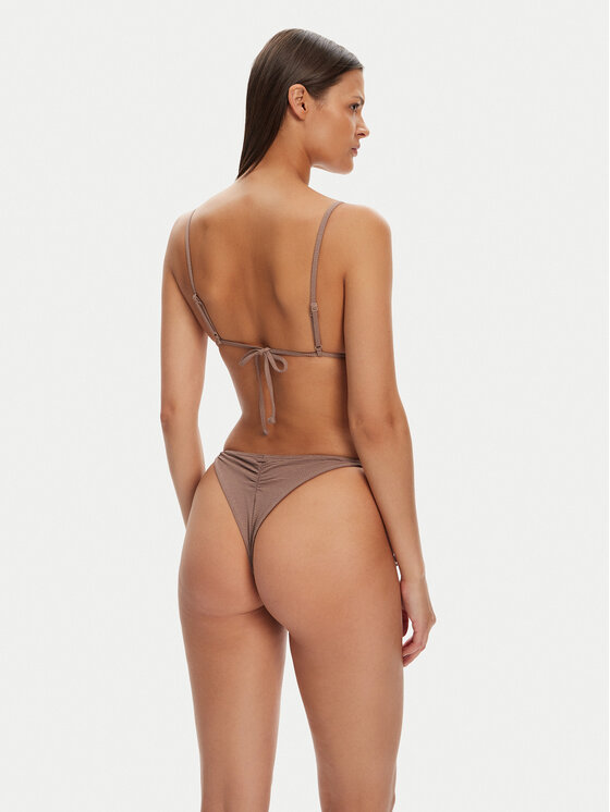 Roxy Roxy Bikini Lasca Tiki Tri ERJX203573 Rjava