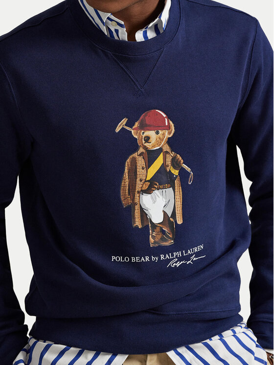 Polo Ralph Lauren Polo Ralph Lauren Bluza 710B14625001 Granatowy Regular Fit