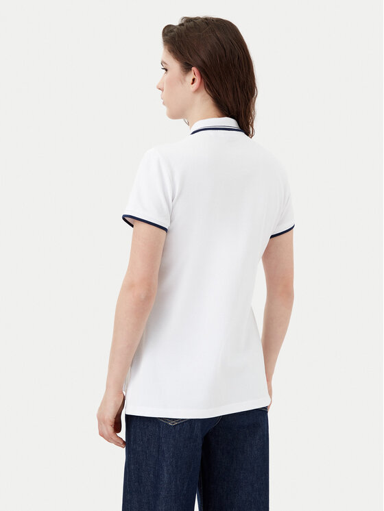 U.S. Polo Assn. U.S. Polo Assn. Polo majica WUP0812 Bela Regular Fit