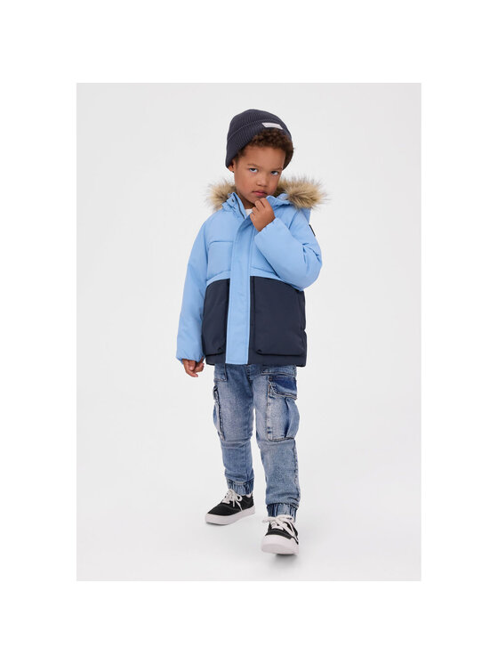 minoti minoti Kurtka zimowa 33COAT202 Niebieski jasny Parka Fit