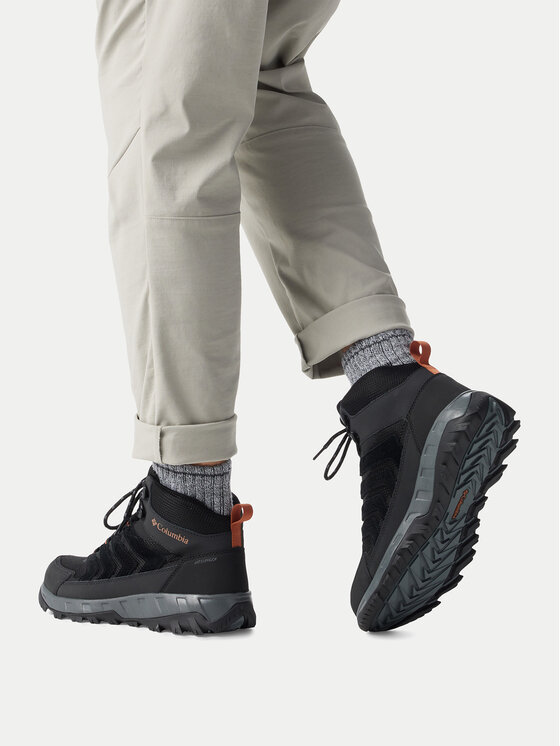 Columbia Columbia Trekking Strata Trail™ Mid WP Boot 2076861 Crna