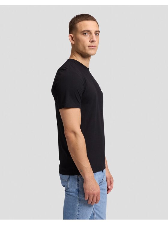 Lee Lee T-Shirt GRAPHIC TEE Czarny Regular Fit