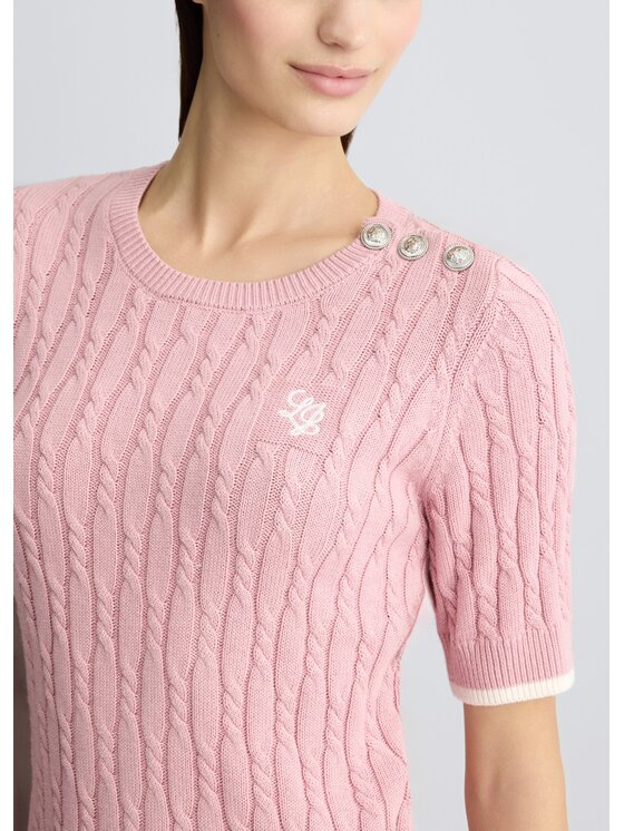 Liu Jo Liu Jo Maglione WA5117MS016C3722 Rosa Regular Fit