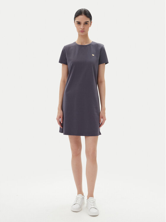EA7 Emporio Armani EA7 Emporio Armani Ежедневна рокля 7W000084 AF12484 U8115 Сив Regular Fit