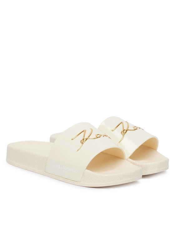 KARL LAGERFELD KARL LAGERFELD Natikači Z31174 M Bela