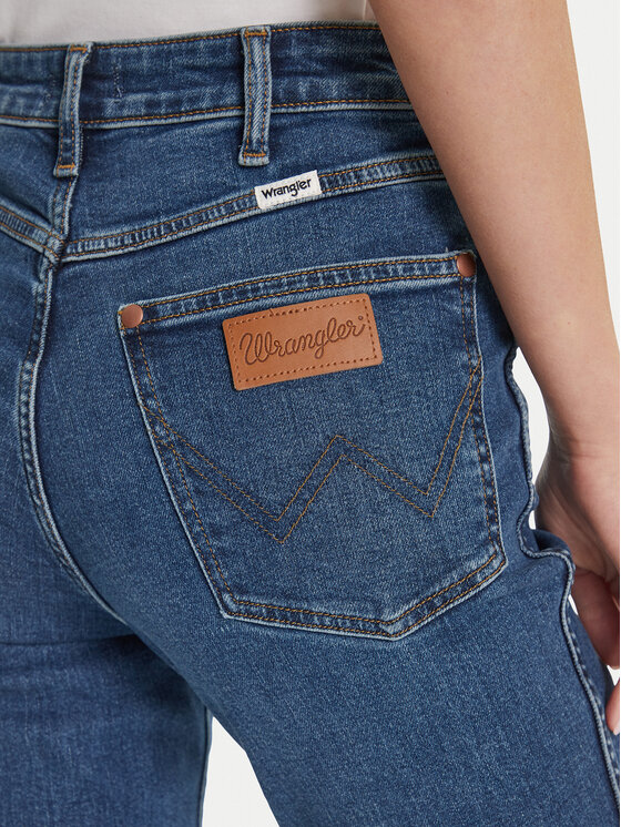 Wrangler Wrangler Jeans Montana 112371140 Dunkelblau Bootcut Fit