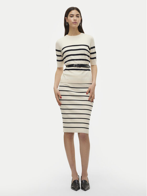 Vero Moda Vero Moda Džemper Saba 10306829 Bež Regular Fit