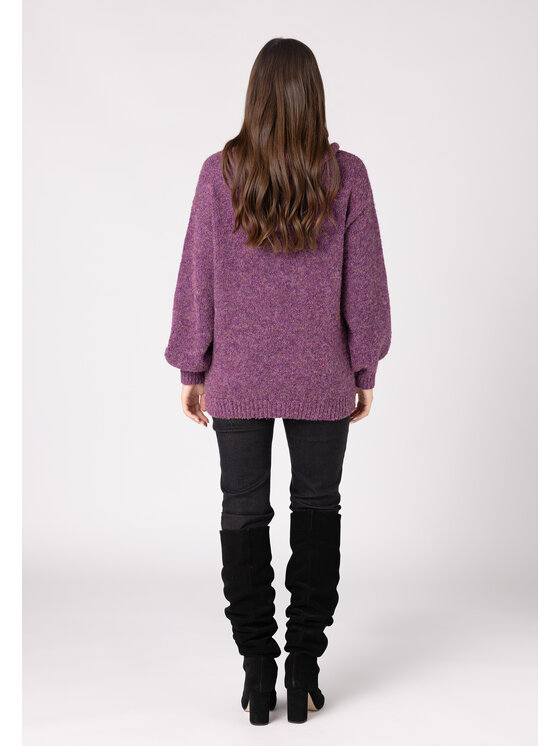 QUIOSQUE QUIOSQUE Sveter QUIOSQUE 6VL001731 Fialová Regular Fit
