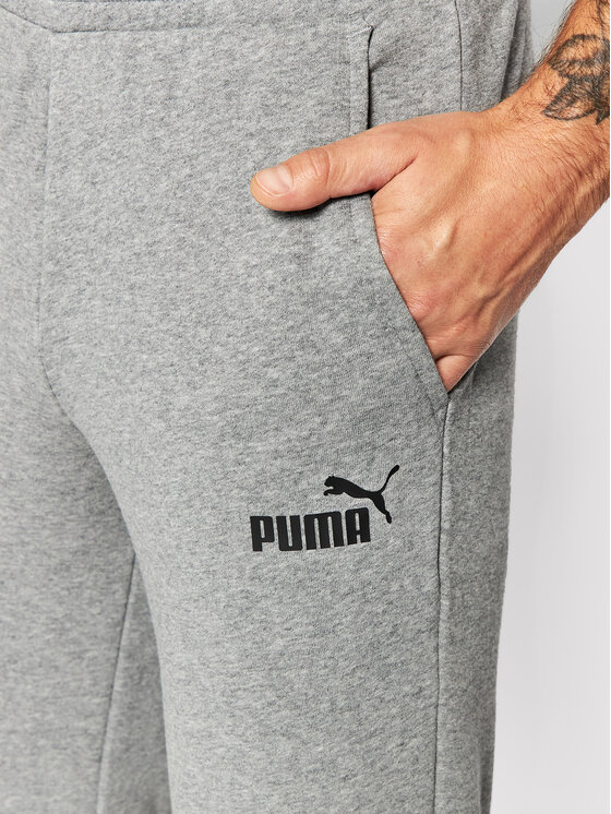 Puma Puma Sportinės kelnės Essential 586749 Pilka Slim Fit