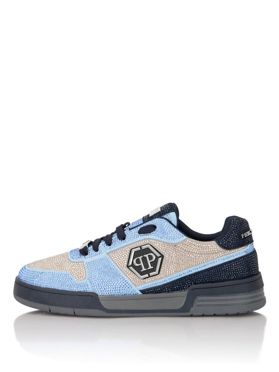 PHILIPP PLEIN PHILIPP PLEIN Sneakersy 31547 Granatowy