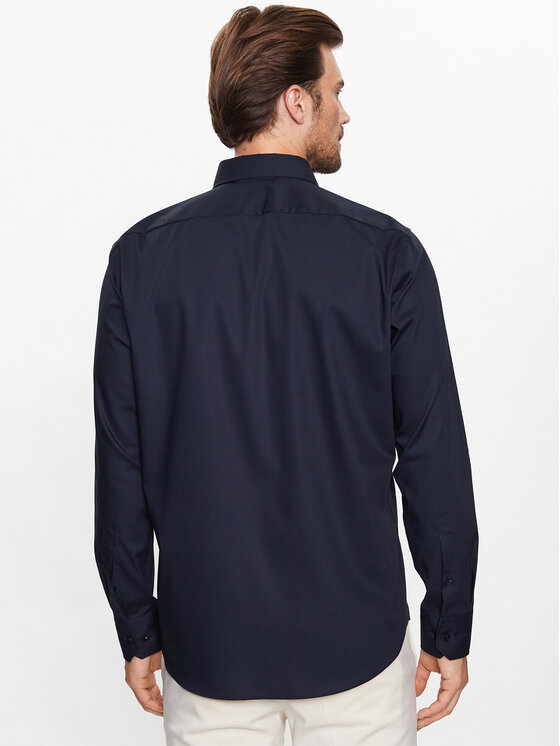 BOSS Boss Krekls 50473265 Tumši zils Regular Fit