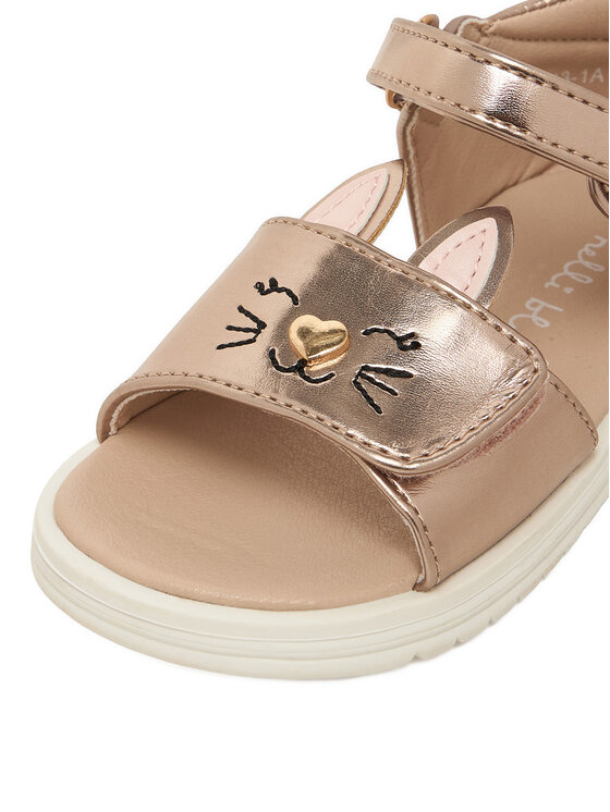 Nelli Blu Nelli Blu Sandále CM220813-1A Zlatá