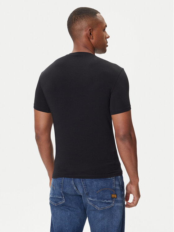 Emporio Armani Underwear Emporio Armani Underwear T-shirt EM000380 AF14133 UC001 Crna Fitted Fit