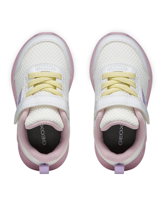 Geox Geox Tenisice B Sprintye Girl B454TD 01454 C0406 Bijela