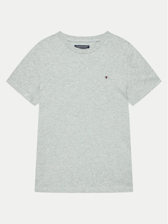 Tommy Hilfiger T-krekls KB0KB04140 D Pelēks Regular Fit