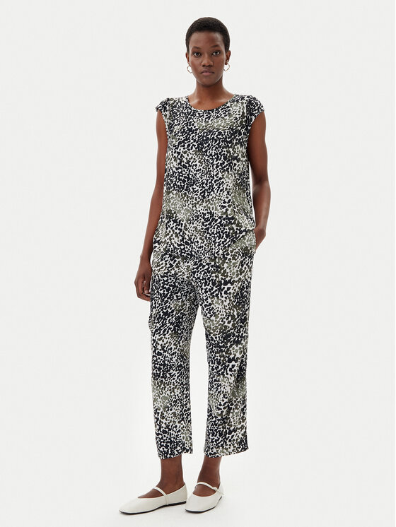 Olsen Olsen Blúz 12002113 Zöld Regular Fit
