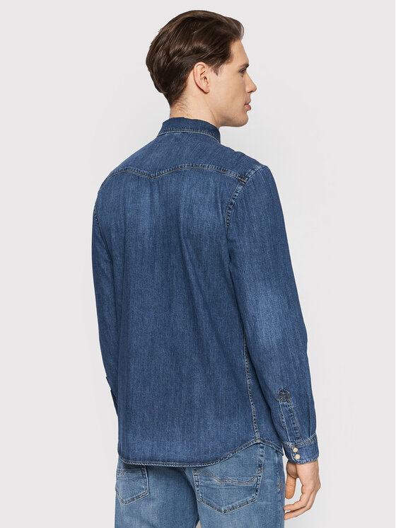 Camicia di jeans Sheridan 12188543 Blu scuro