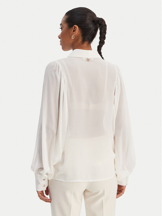 Fracomina Fracomina Camicia FR26ST6026W41201 Bianco Regular Fit