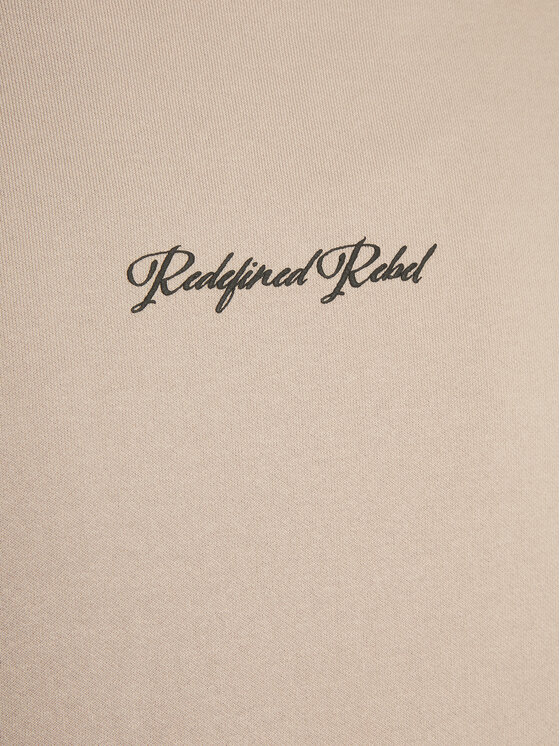 Redefined Rebel Redefined Rebel Μπλούζα David 233010 Μπεζ Relaxed Fit