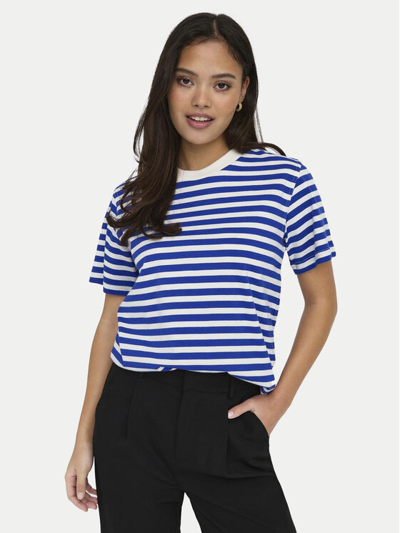ONLY ONLY Tričko Livina 15272227 Modrá Regular Fit