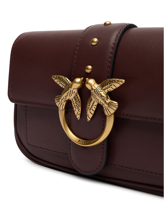 PINKO PINKO Дамска чанта Love One Pocket C AI 25-26 PLTT 100061 A0F1 Кафяв
