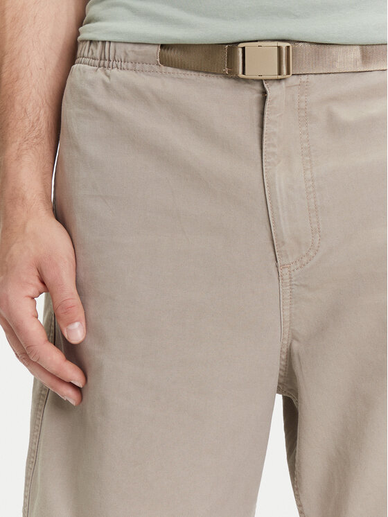 Jack & Jones Jack & Jones Bavlnené šortky Towen 12273685 Béžová Baggy Fit
