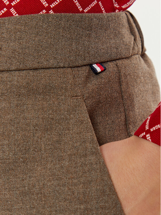 Tommy Hilfiger Tommy Hilfiger Παντελόνι chino WW0WW42951 Καφέ Straight Fit