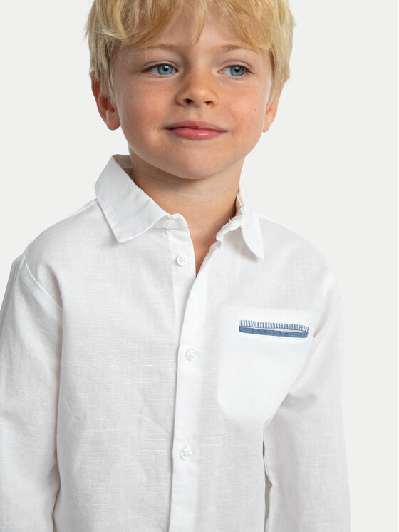 Mayoral Mayoral Marškiniai 3117 Balta Regular Fit