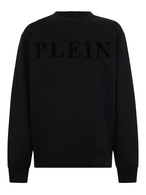 PHILIPP PLEIN PHILIPP PLEIN Felpa 31310 Nero Regular Fit