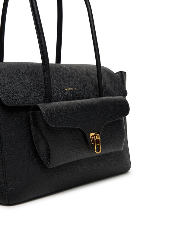 Coccinelle Coccinelle Дамска чанта T8A Coccinelle Double Beat E1 T8A 11 02 01 Черен