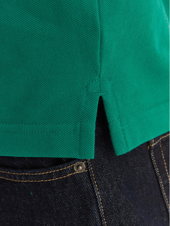 Gant Gant Polokošeľa Shield 2220 Zelená Slim Fit