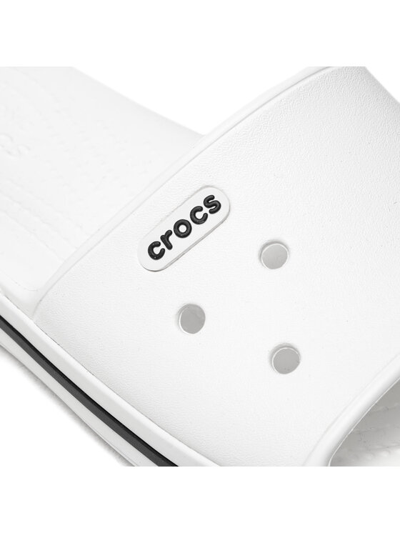 Crocs Crocs Чехли Crocband III Slide 205733 Бял