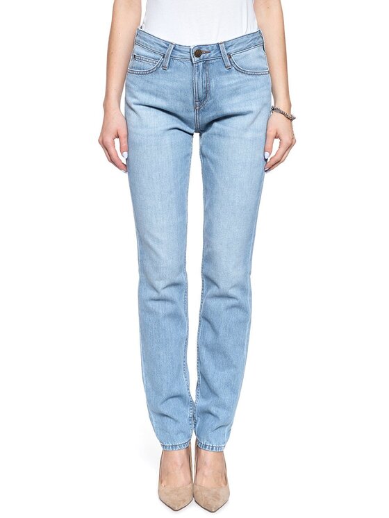 Lee Lee Jeansy ELLY Niebieski Slim Fit