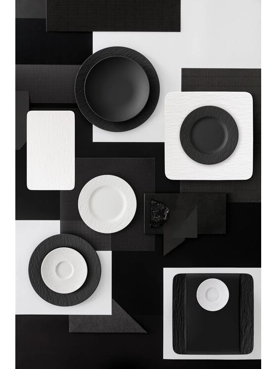 Villeroy & Boch Villeroy & Boch Talerz do serwowania Villeroy & Boch Manufacture Rock Czarny