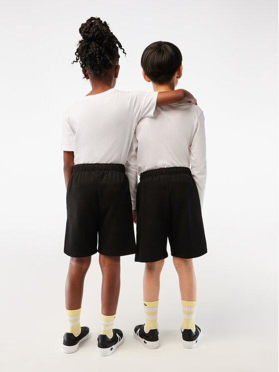 Lacoste Lacoste Szorty sportowe GJ9733 Czarny Regular Fit